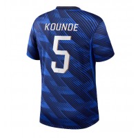 Frankrike Jules Kounde #5 Hemmatröja VM 2026 Korta ärmar